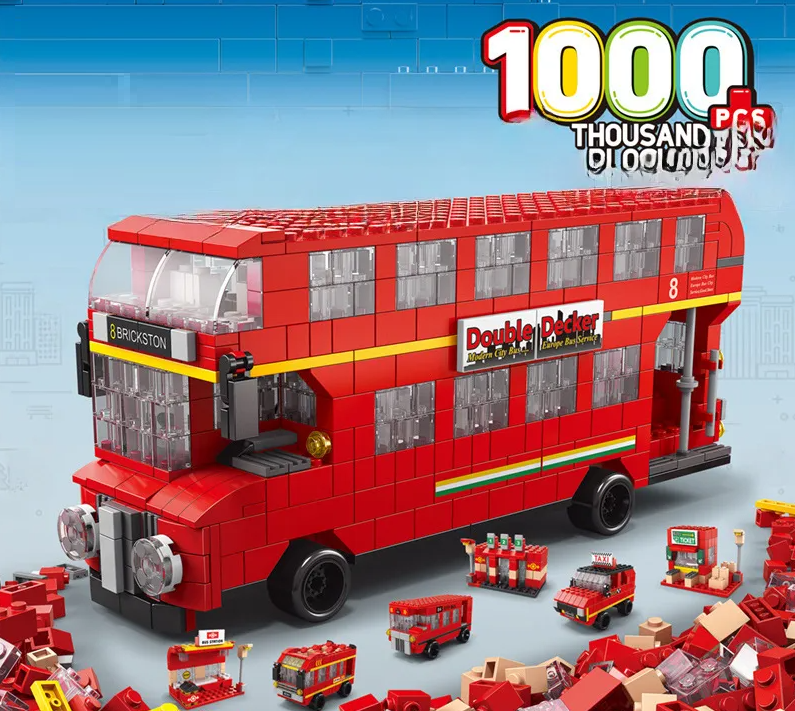 Kit de Construccion Autobús De Dos Pisos