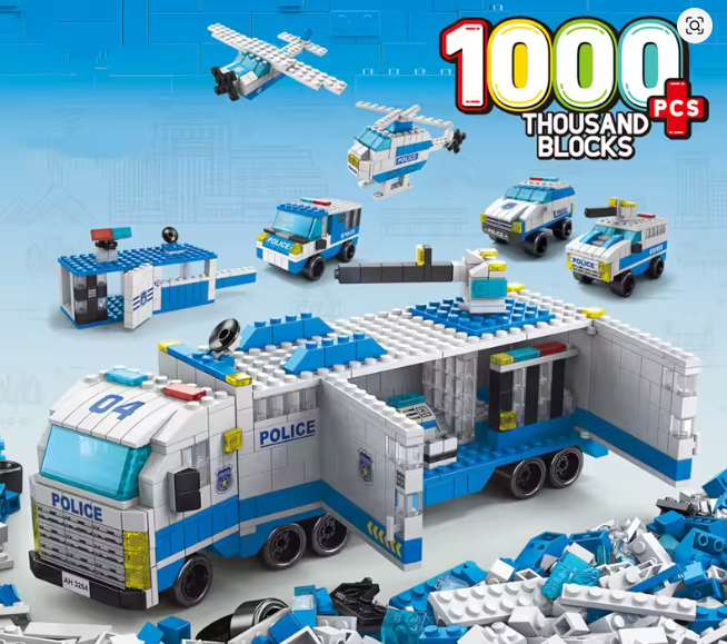 Kit de Construccion Mini camion contra incendios