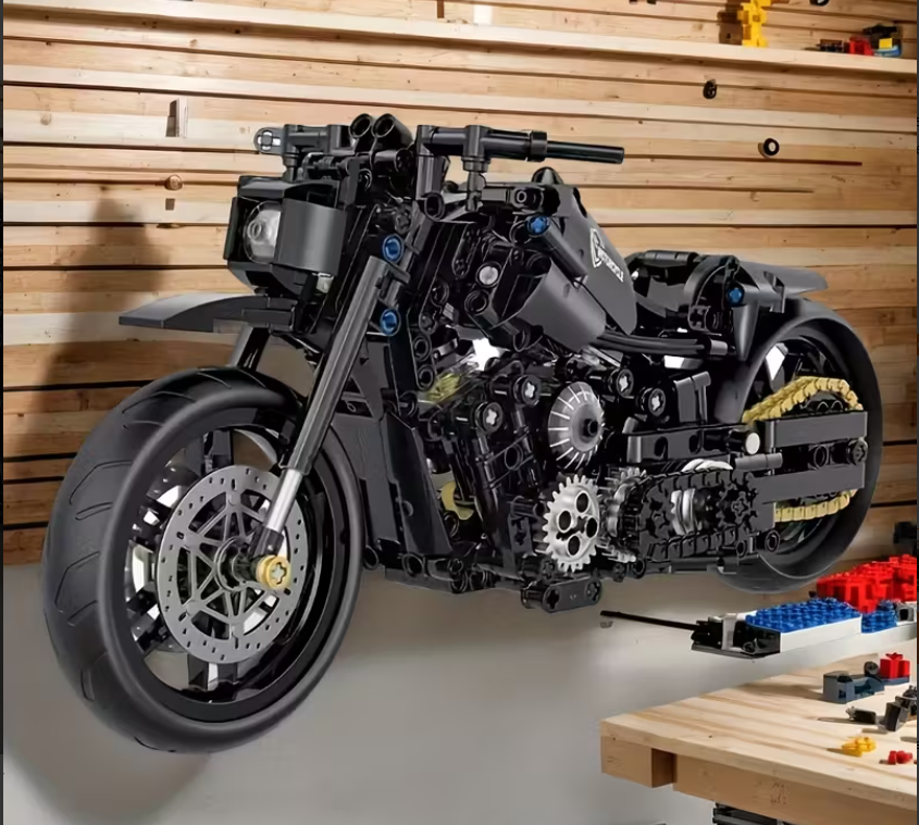 Kit de Construccion Moto Harley Retro