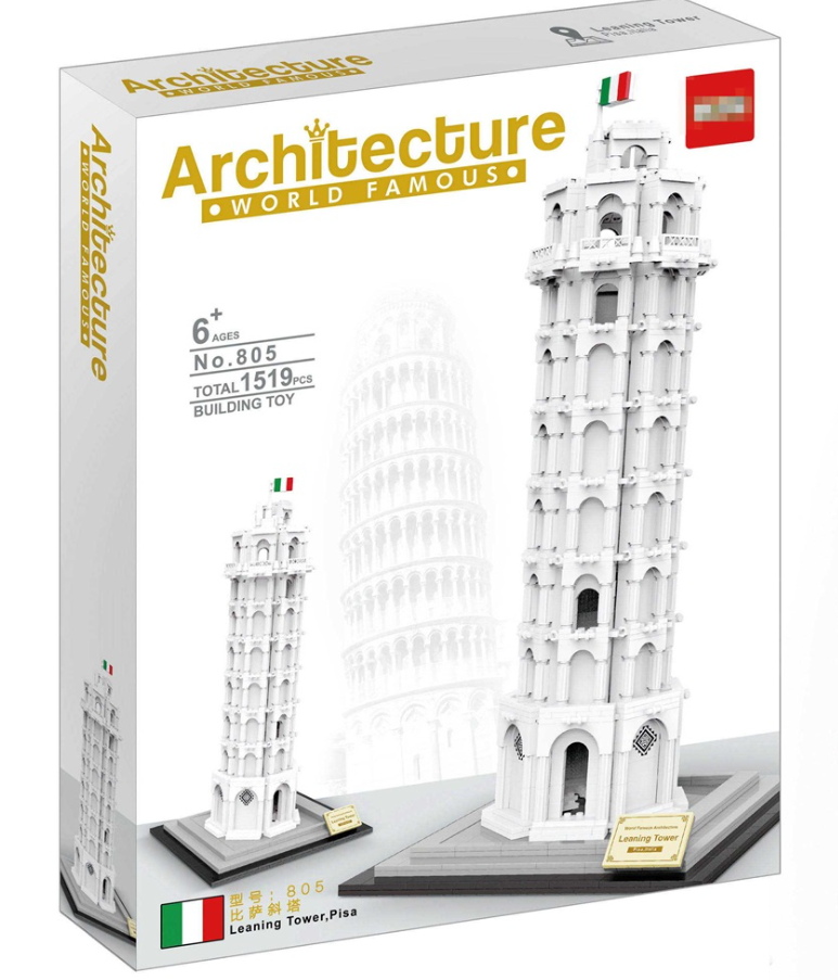 Kit de Construccion Tower Pisa
